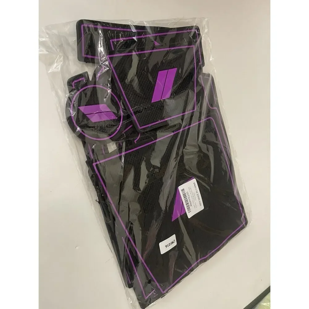 25-pc Dodge Durango 2021-2025 Accessories Cup Holder Insert Anti-dust Mat Purple